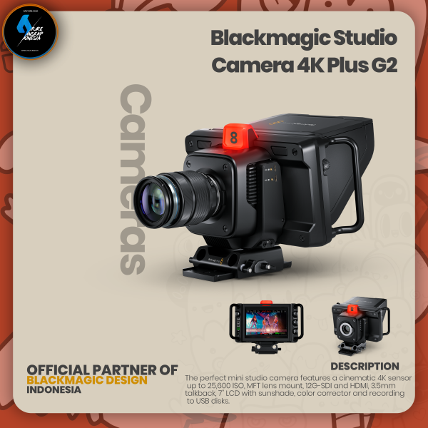 Blackmagic Studio Camera 4K Plus G2
